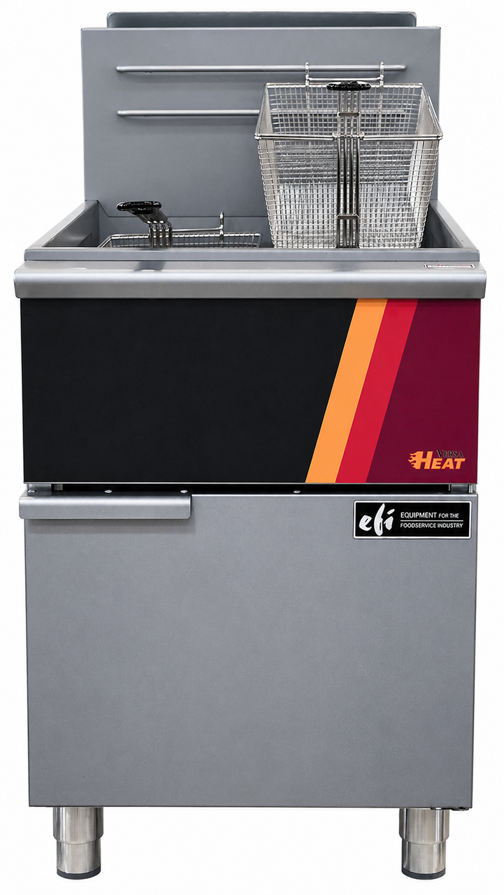 EFI Sales - 80 lb Natural Gas Deep Fryer - HFS75-N