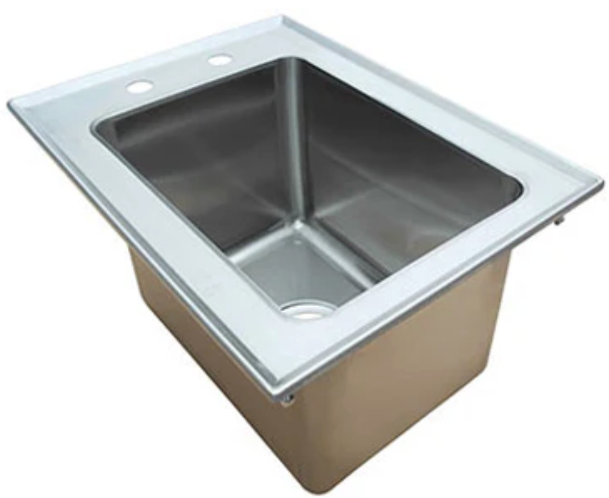EFI Sales - Single Bowl Drop In Sink w/ 10" Depth - SIHD819-10