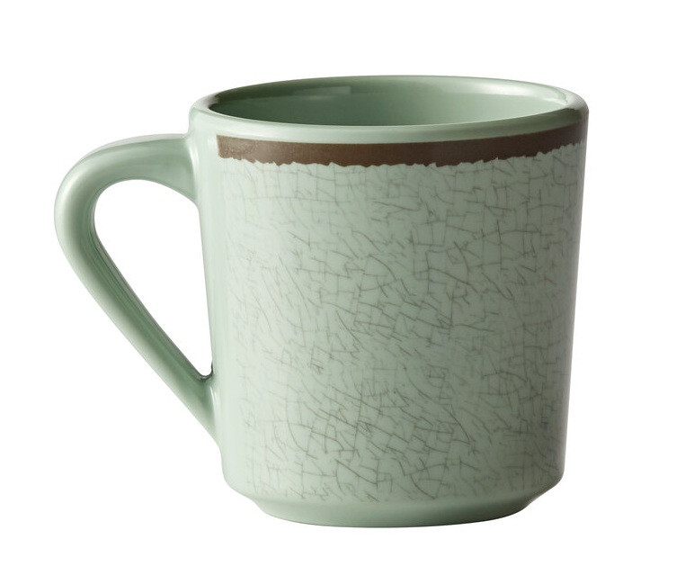 Elite Global Solutions - Vintage California Mojave 14 oz Hemlock Crackle Mug (6 Per Case) - DC14-H-M