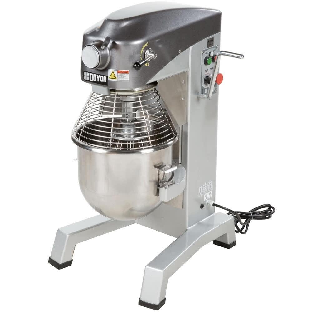Doyon's EM-30 30 Qt. Planetary Mixer with Accessories - 120V, 1 Phase