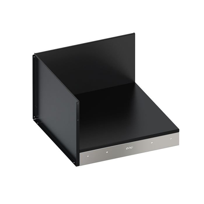 ENO - MODULO Black & Stainless Corner Tray - MOD1585