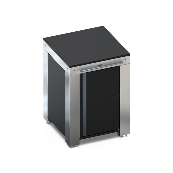 ENO - FELIX Black & Stainless Side Cart - PMIP06185