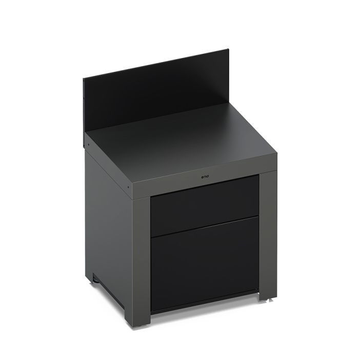 ENO - MODULO Cargo Grey Worktop w/ 2 Drawers - PMOD7011
