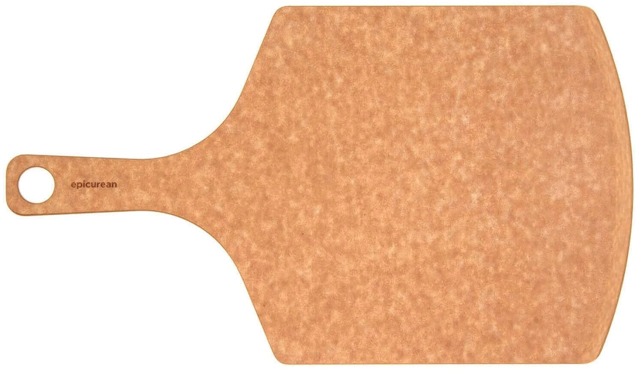 Epicurean - 17" x 10" Natural Pizza Peel - Stain Resistant, Dishwasher Safe, Made in USA