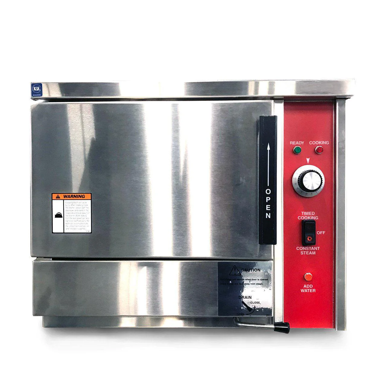 Crown EPX-3 Manual Fill Electric Counter Pan Steamer - 208V