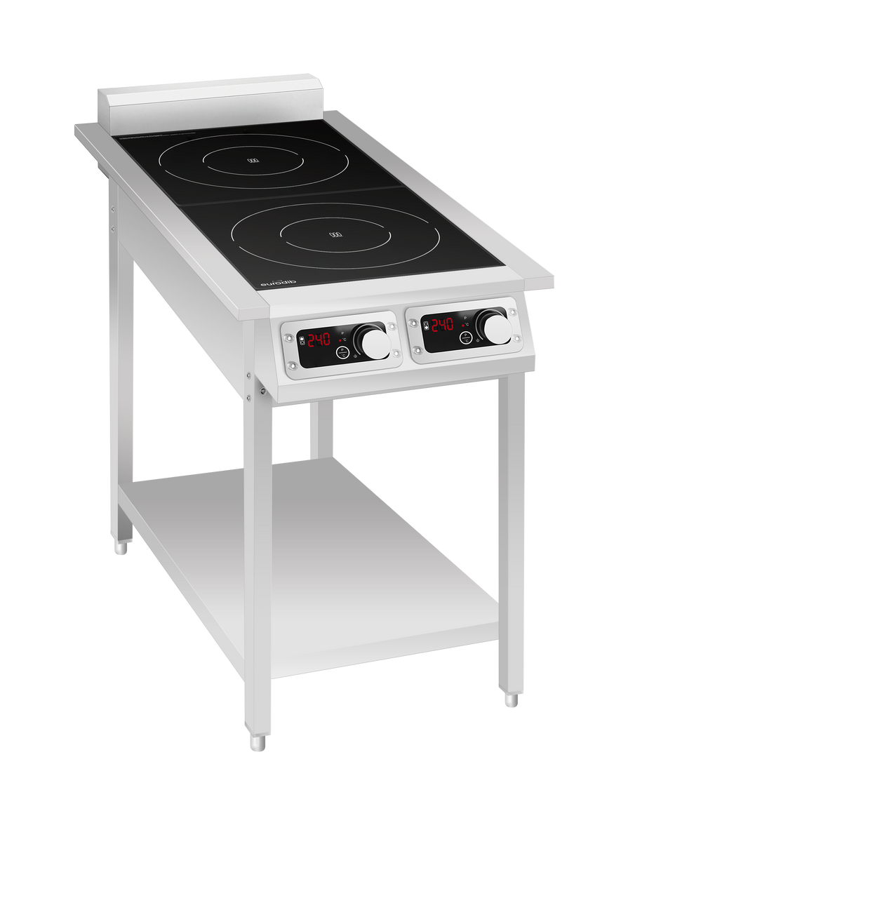 Eurodib - Freestanding 2 Burner Commercial Induction Cooktop - FCI235OS1PH