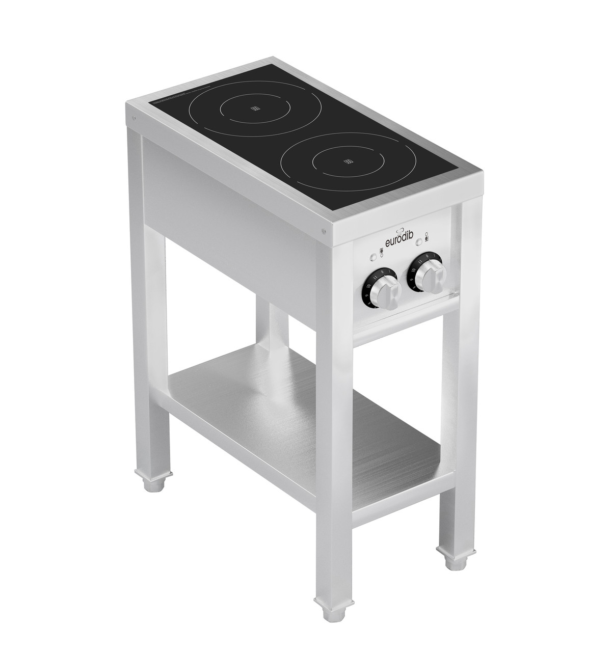 Eurodib - Freestanding 2 Burner Commercial Induction Cooktop 3Ph - FCIHD235OS3PH