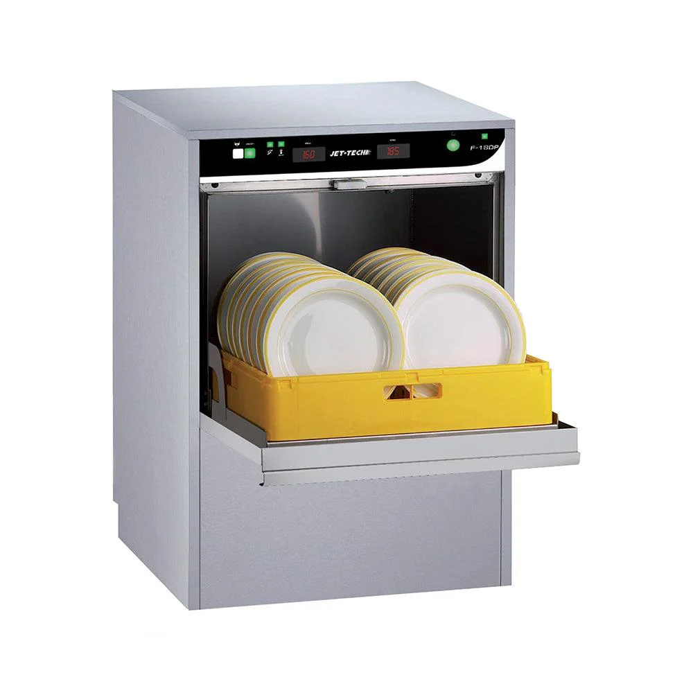 Jet-Tech F18DP High Temperature Undercounter Dishwasher - 208-240V, 1 Phase