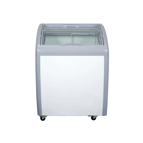 EFI FCCG-26 26" Chest Freezer with Curved Glass Top - 5.7 Cu. Ft.