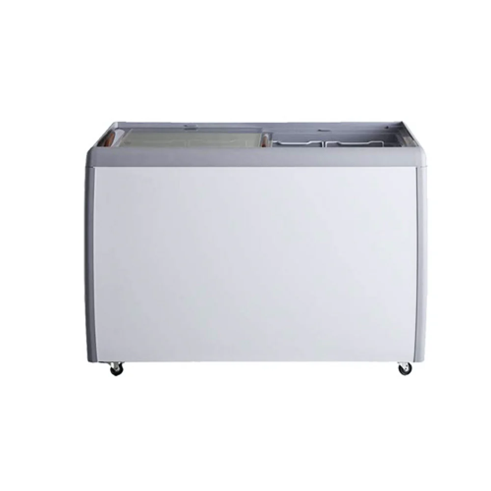 EFI FCFG-50 50" Chest Freezer with Flat Glass Top - 13.1 Cu. Ft.