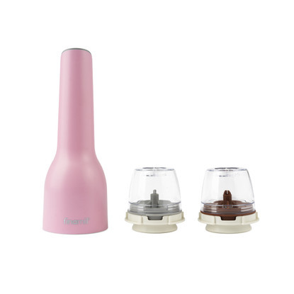 Finamill - Battery Spice Grinder With 2 Pods Pink - GP803437-111PIN