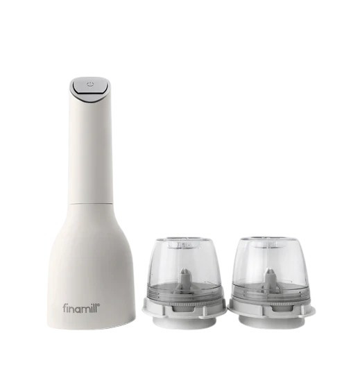 Finamill - Battery Spice Grinder With 2 Pods Soft Cream - GP803437-111SOC