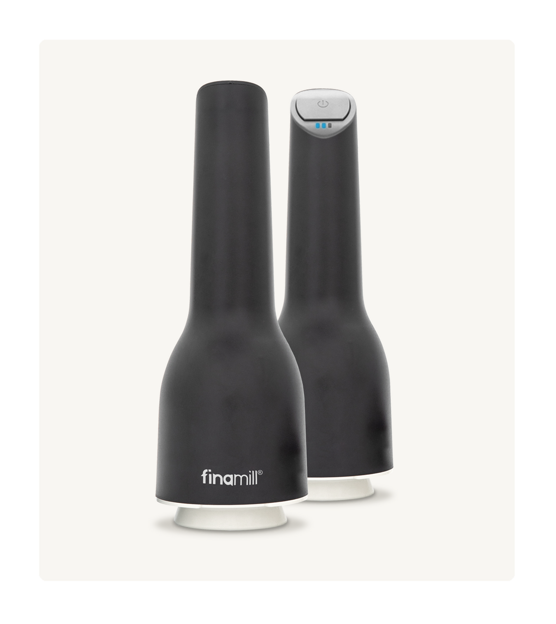 Finamill - Rechargeable Spice Grinder With 2 Pods Midnight Black - GP813437-111MIB