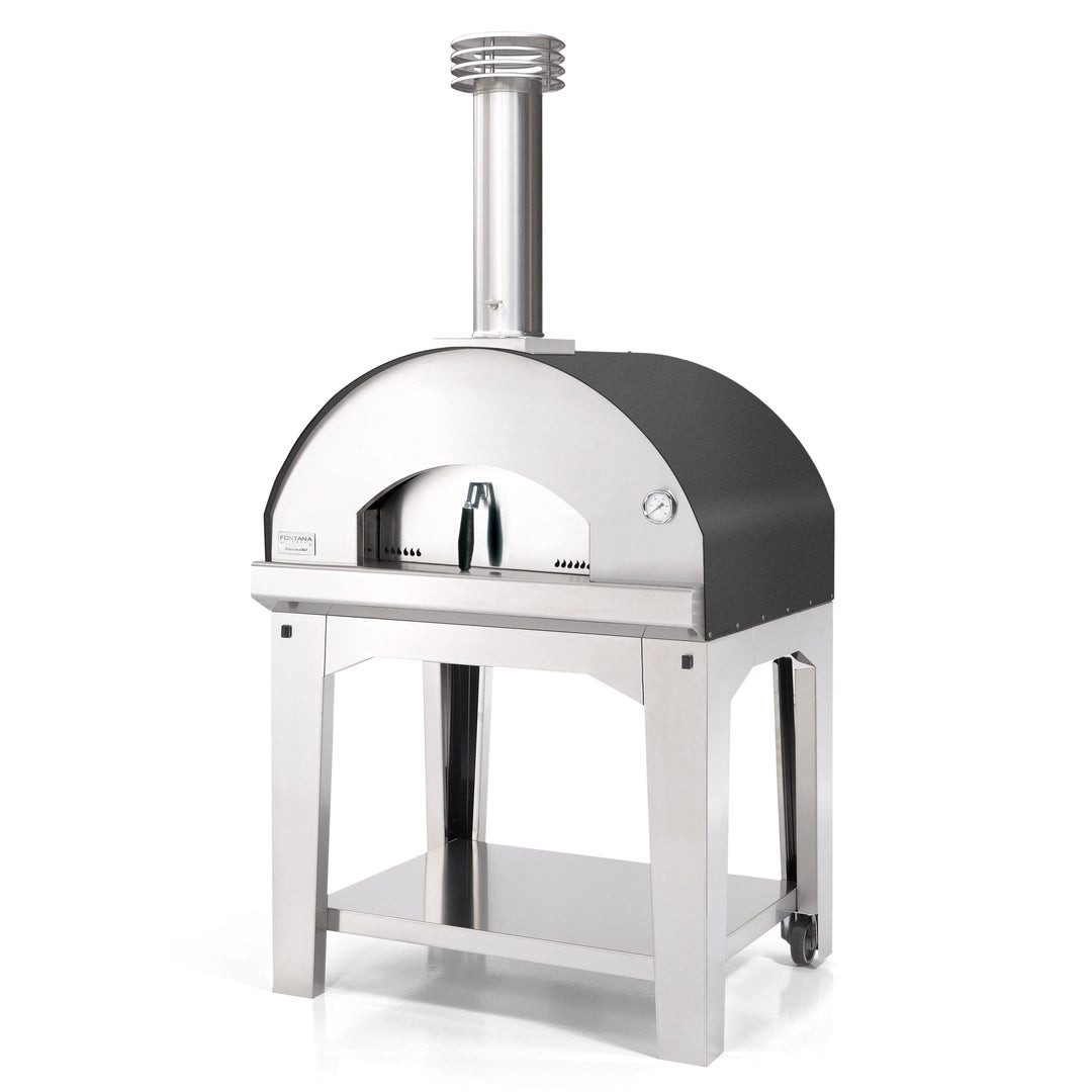Fontana - Mangiafuoco Grey Wood-Fired Oven - FTMF-A