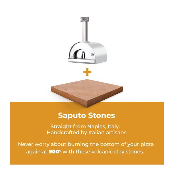 Fontana - Saputo Stone Set for Napoli/Margherita Pizza Ovens - SET-SS-M