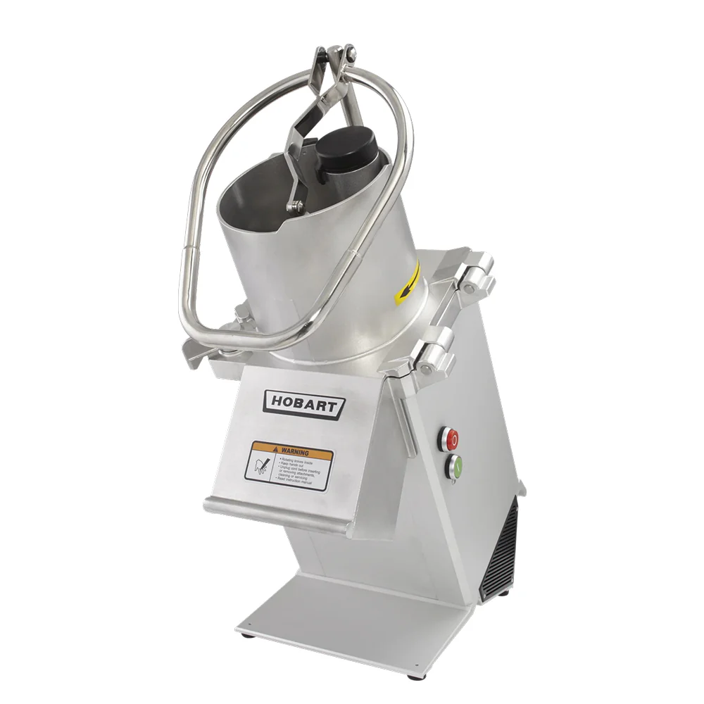 Hobart FP350 1 hp Continuous Feed Full Hopper Food Processor - 120V/1,500W