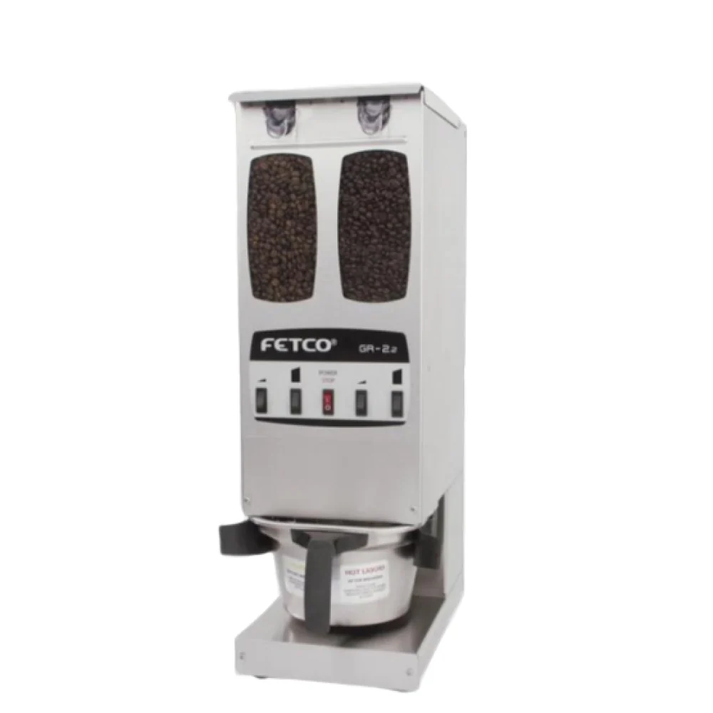 Fetco GR2.2 5 Lb. Double Hopper Coffee Grinder