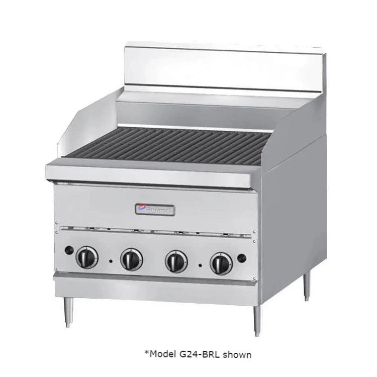 Garland G18-BRL 18" Ceramic Briquette Gas Charbroiler - 45,000 BTU