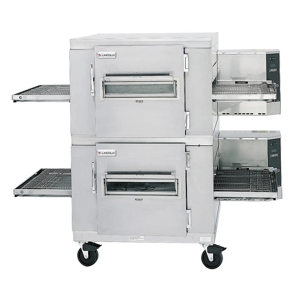 Lincoln 1400‐FB2E Impinger I Double Deck Electric Conveyor Oven - 120/208V