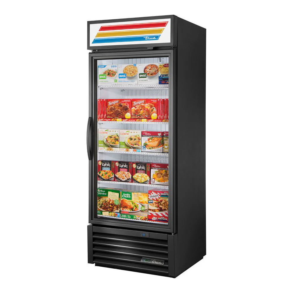True GDM-26F-HST-HC~TSL01 30" Glass Swing Door Freezer with Health Safety Timer