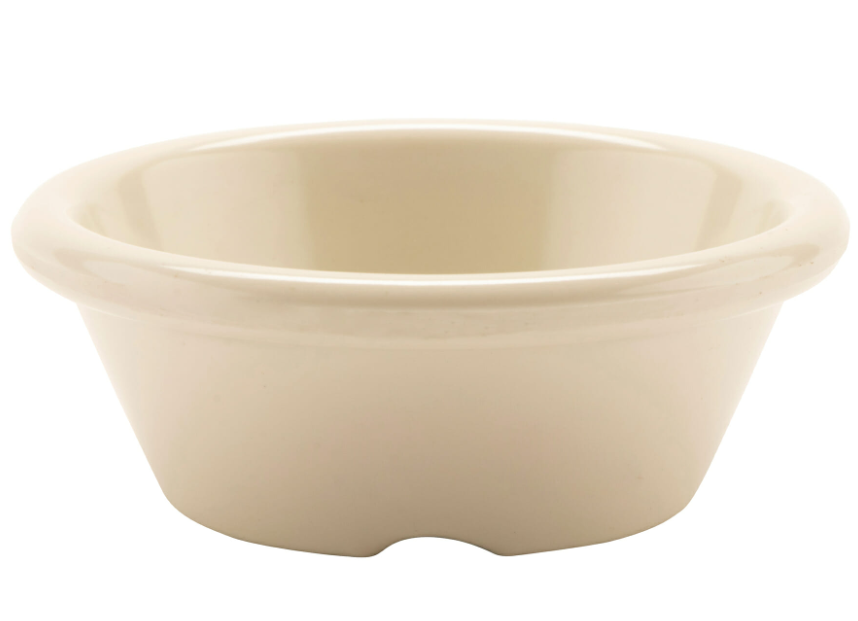 G.E.T - 1.75 oz Ivory Melamine Ramekin (48 Per Case) - S-617-IV