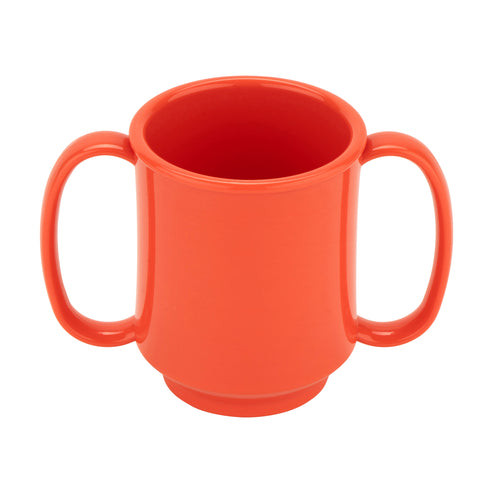 G.E.T - Healthcare 8 oz Rio Orange Two Handle Mug (24 Per Case) - SN-103-RO