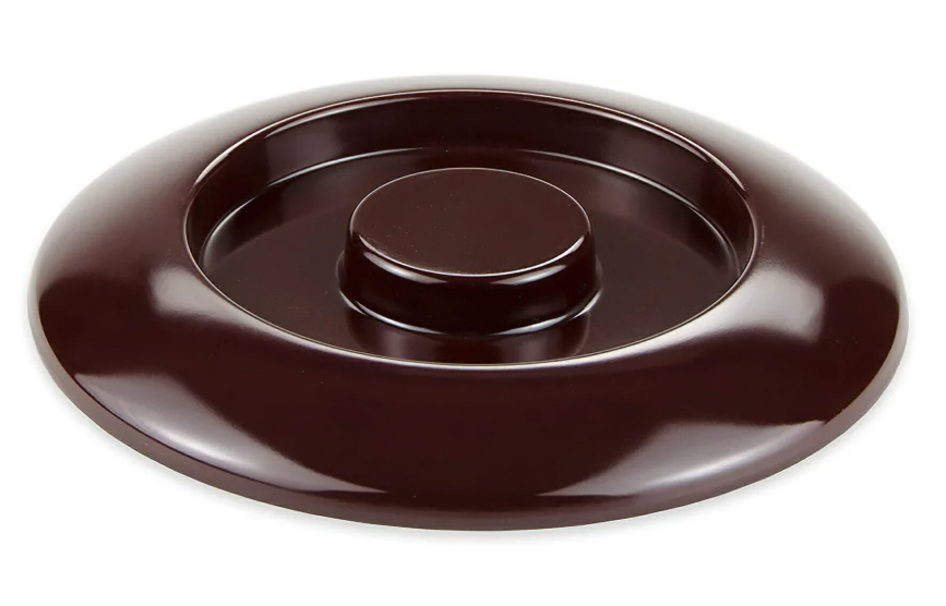 G.E.T - Viva Mexico 7.75" Brown Replacement Lid for TS-800 (12 Per Case) - TS-800-L-BR