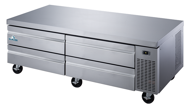 Glacier - 72" Refrigerated Chef Base w/ 4 Drawers - GCB-72