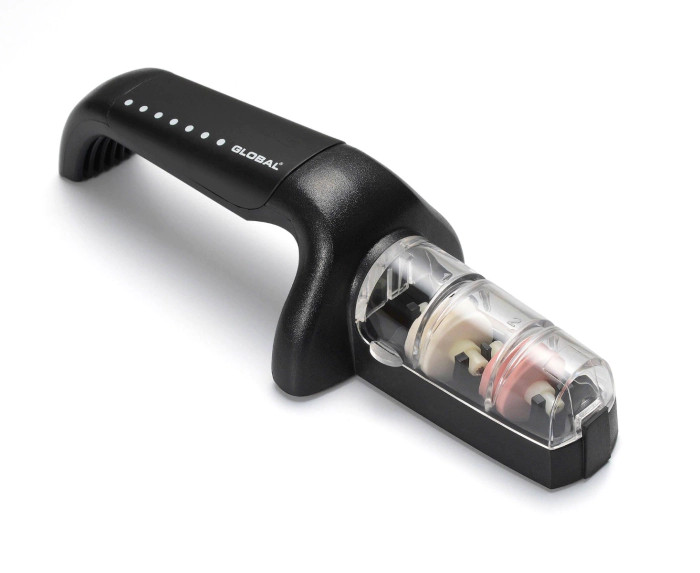 Global - Ceramic Water Sharpener Black - 71G91BW