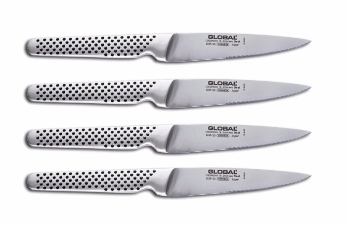 Global - 4 Piece Classic Steak Knife Set - 71GSF4023