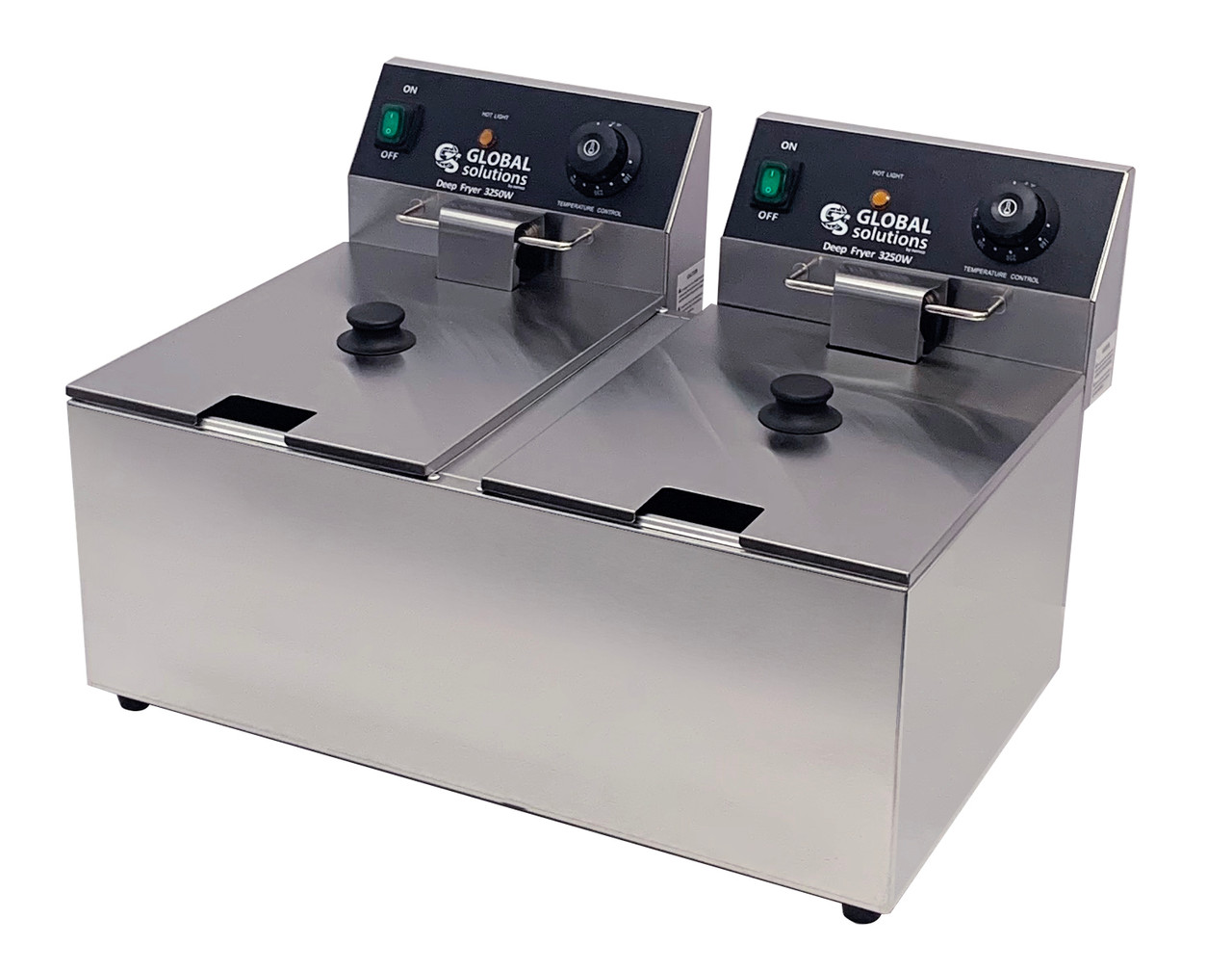 Global Solutions - 32 lb Deep Fryer 208/240V - GS1612
