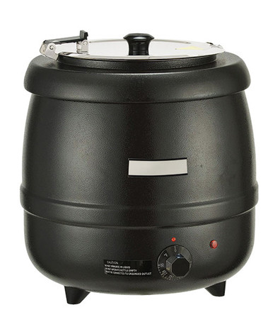 Global Solutions - 10.5 Qt Black Soup Kettle - GS1650 Global Solutions - 10.5 Qt Black Soup Kettle - GS1650 - Image 2