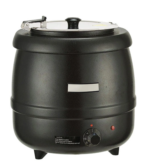 Global Solutions - 10.5 Qt Black Soup Kettle - GS1650 Global Solutions - 10.5 Qt Black Soup Kettle - GS1650 - Image 3