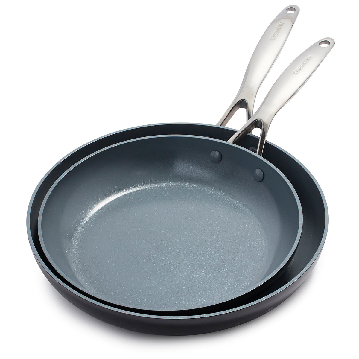 Green Pan - Valencia Pro 10" & 12" Ceramic Non-Stick Frypan Set