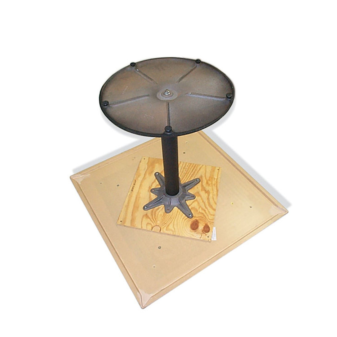 Grosfillex - 14" x 14" Mounting Plate for Table Base - US631801
