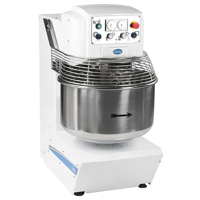 Globe GSM175 Commercial Dual Speed Spiral Mixer - 175 LBS Capacity, Three Phase