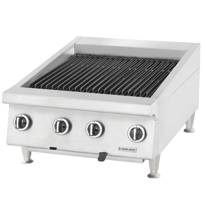 Garland GTBG24-AR24 24" Radiant Natural Gas Charbroiler With Adjustable Grates - 72,000 BTU