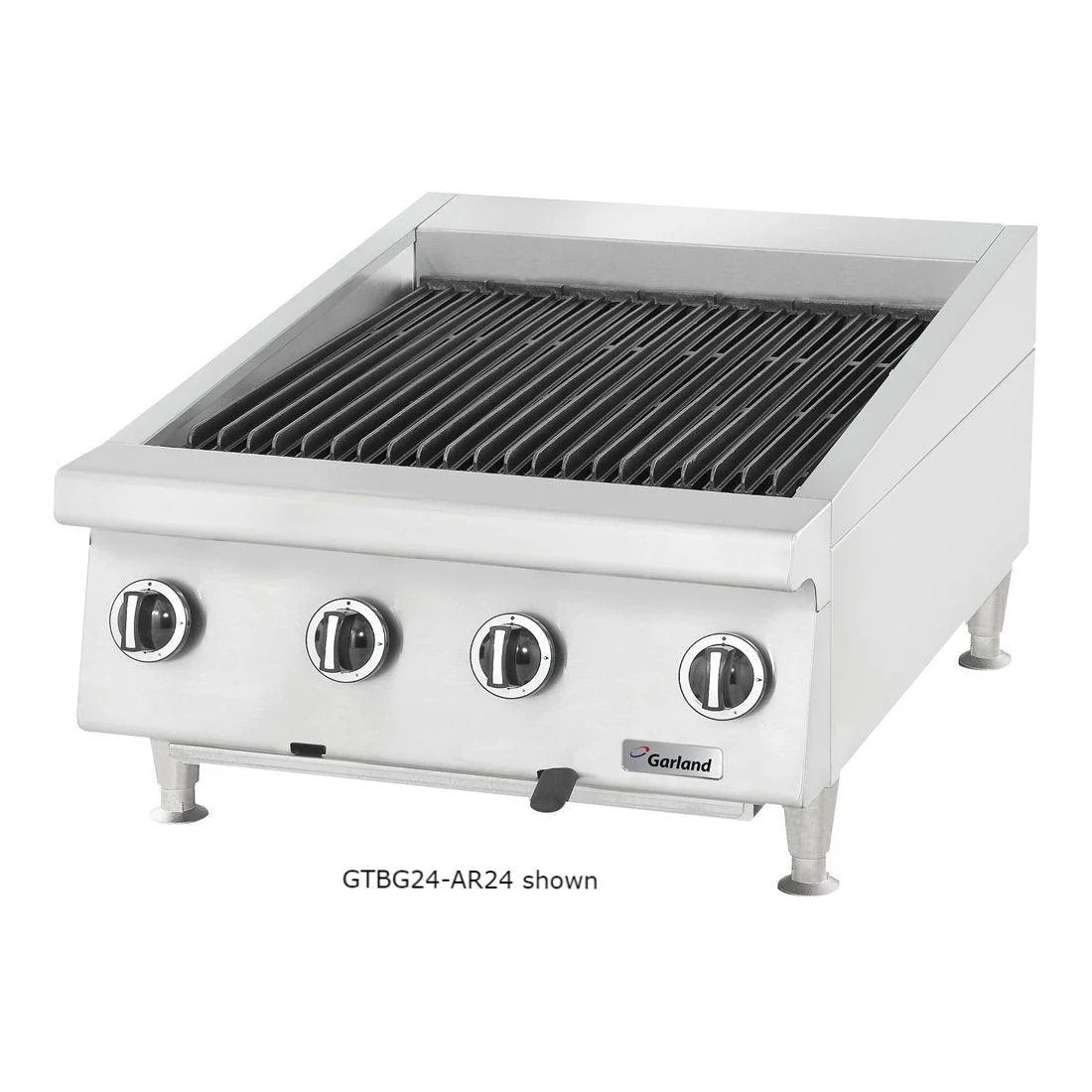 Garland GTBG36-NR36 36" Radiant Gas Charbroiler With Non-Adjustable Grates - 108,000 BTU
