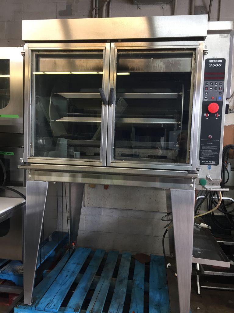 Hardt Inferno-3500 Commercial Natural Gas Chicken Rotisserie Oven