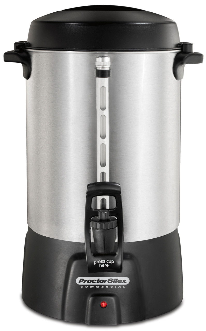 Hamilton Beach Commercial - Proctor Silex 60 Cup Aluminum Coffee Urn - 45060R