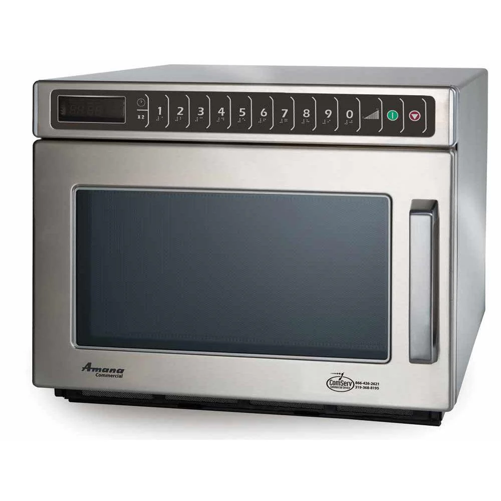 Amana Commercial HDC12A 16.5"1200W Digital Microwave Oven