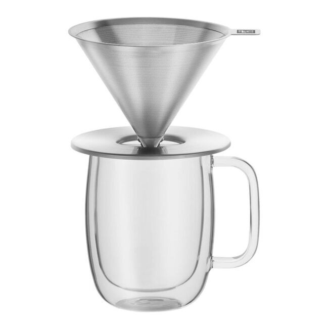 Zwilling - Pour Over Coffee Dripper w/ Sorrento Glass Mug - 1024006