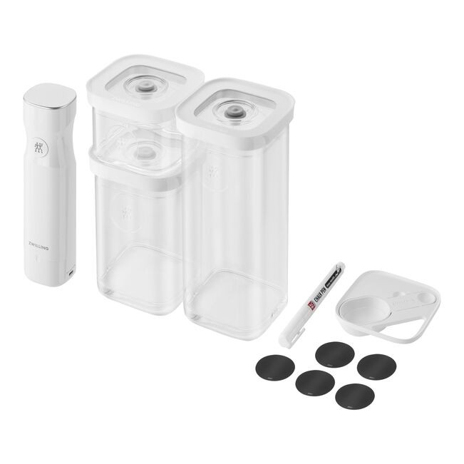 Zwilling - Fresh & Save 6 Pc Cube Vacuum Starter Set - 1026142
