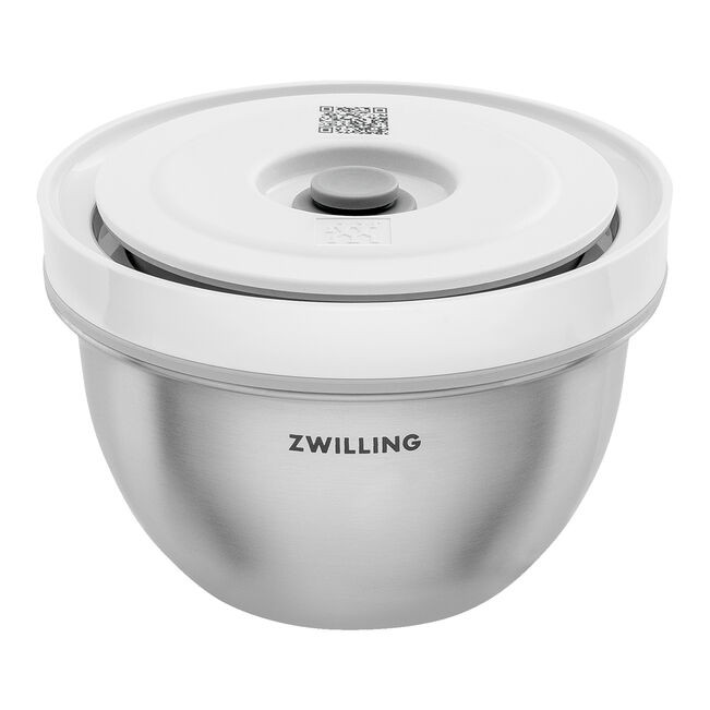 Zwilling - Fresh & Save 4.7" S Stainless Steel Silver Vacuum Bowl - 1030857