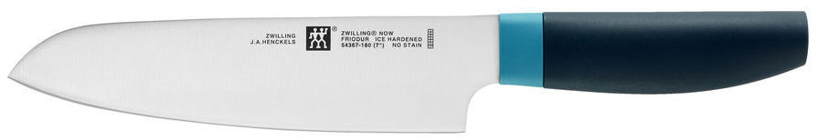 Zwilling - Now S 7" Blueberry Blue Santoku Knife - 1031635