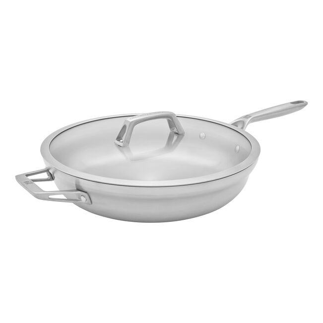 Zwilling - Motion Stainless Steel 13" Saute Pan W/ Lid - 1034187