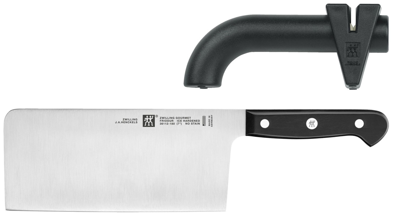 Zwilling - Gourmet 2 Pc Asian Knife and Sharpener Set