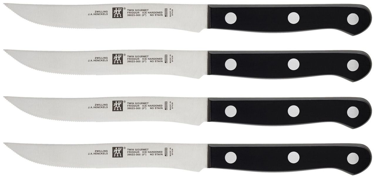 Zwilling - 4 Pc TWIN Gourmet Steak Knife Set