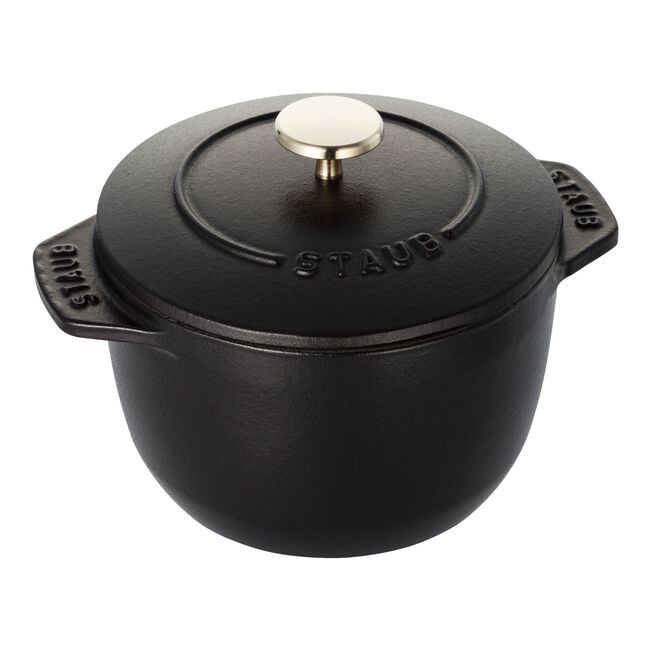 Staub - 0.77QT Black Petite Rice Cocotte