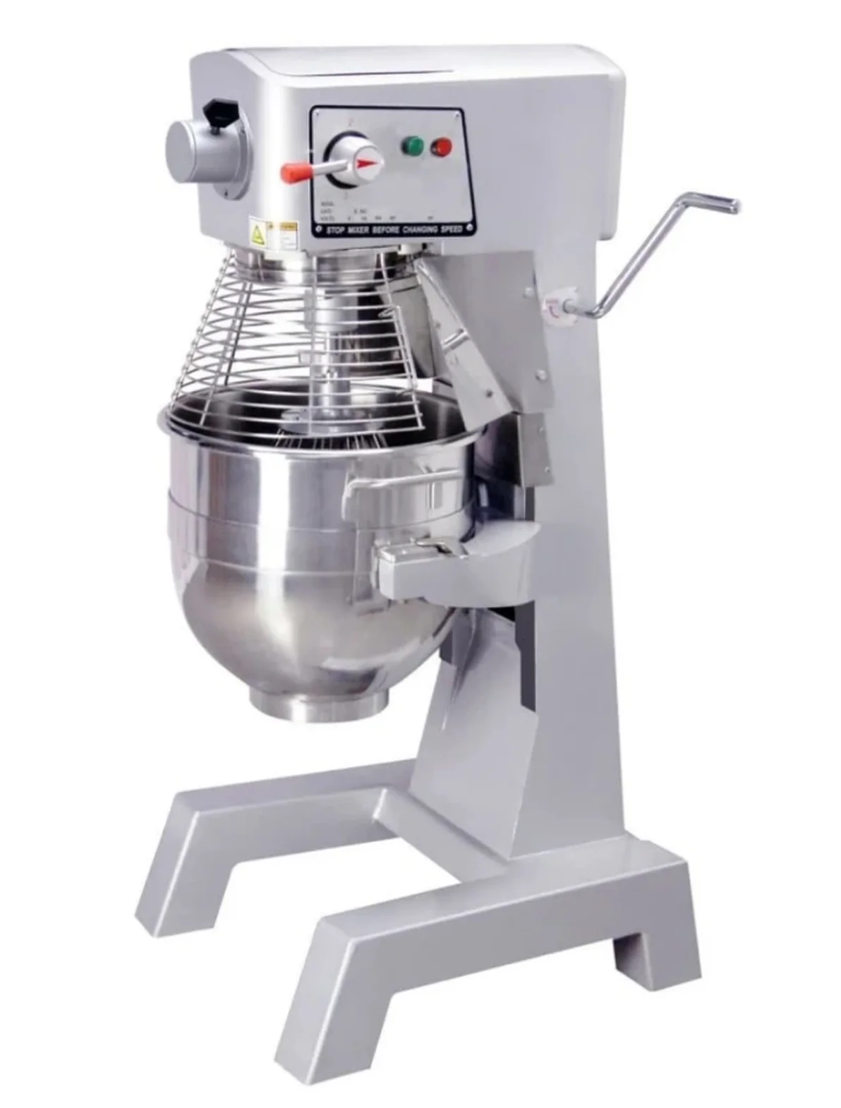 Commercial HLM-30B 30Qt Capacity Planetary Stand Mixer - 110V-Single Phase